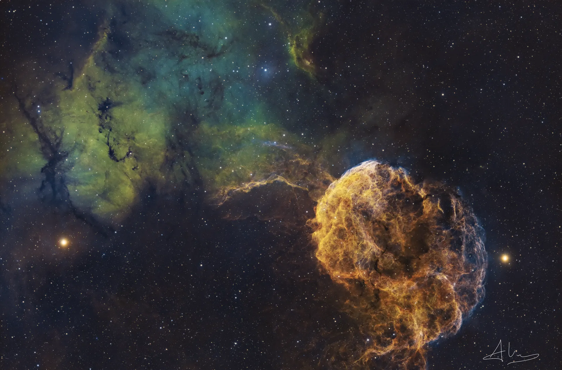 IC443 Jellyfish Nebula