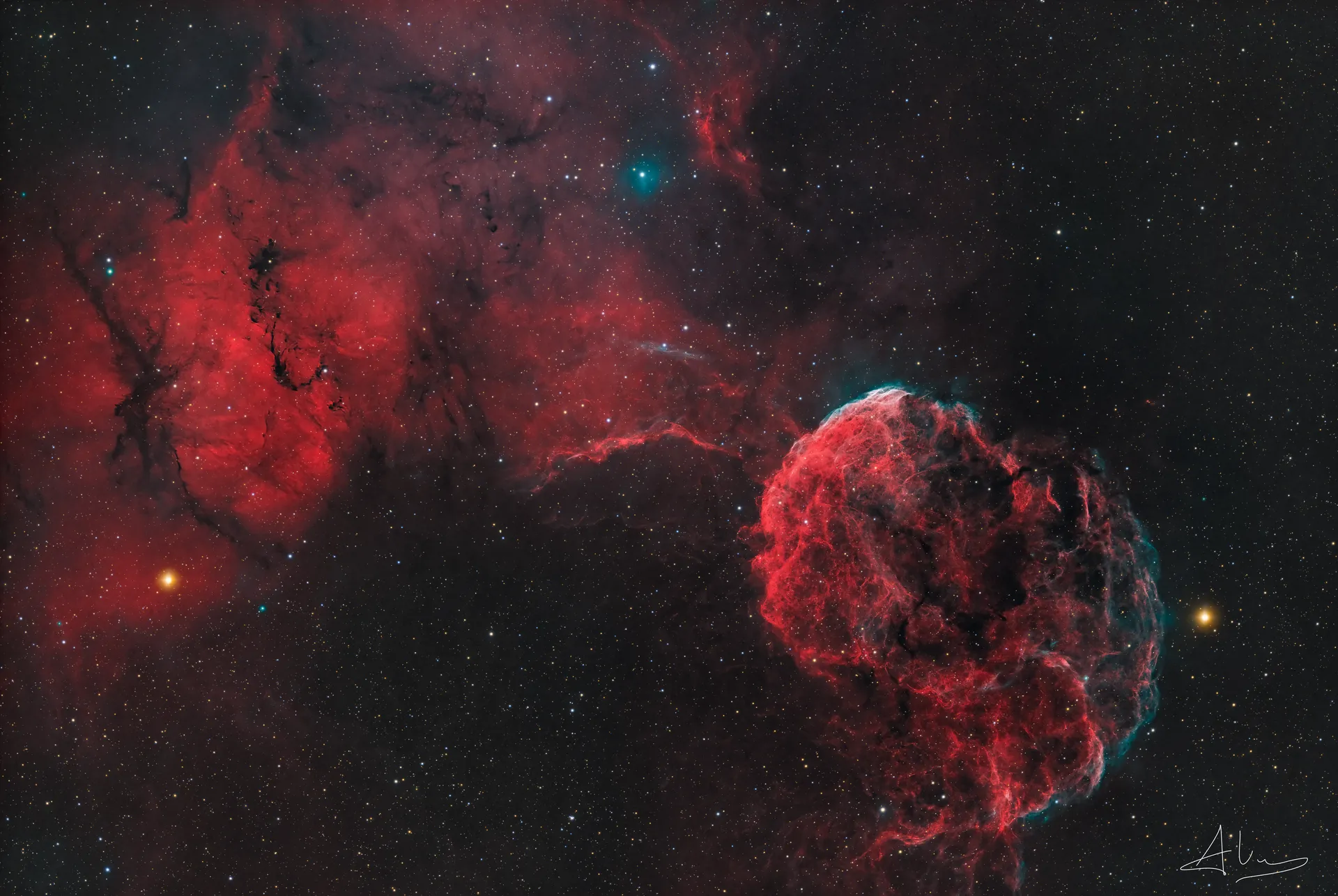 IC 443 Jellyfish Nebula