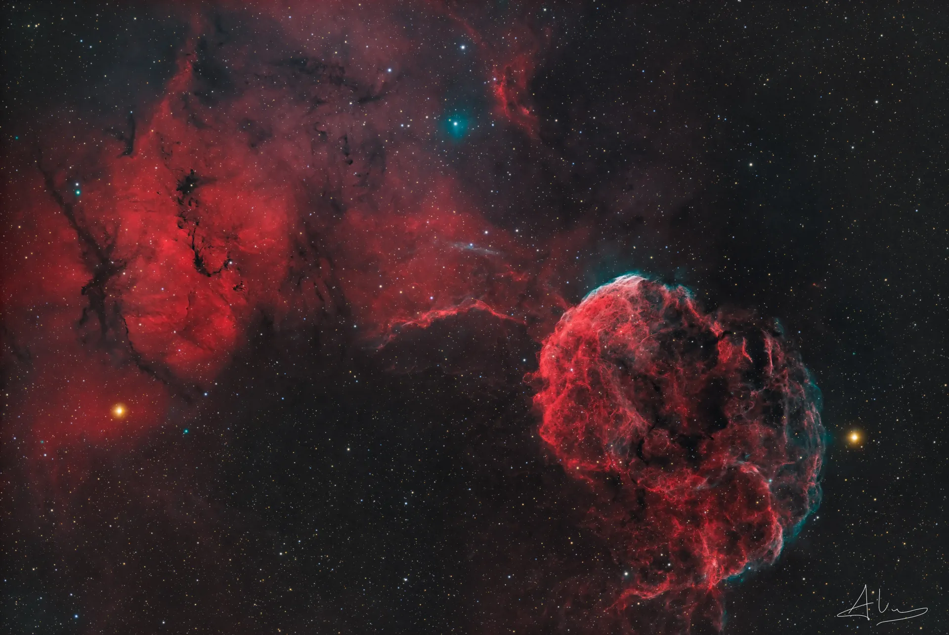 IC 443 Jellyfish Nebula
