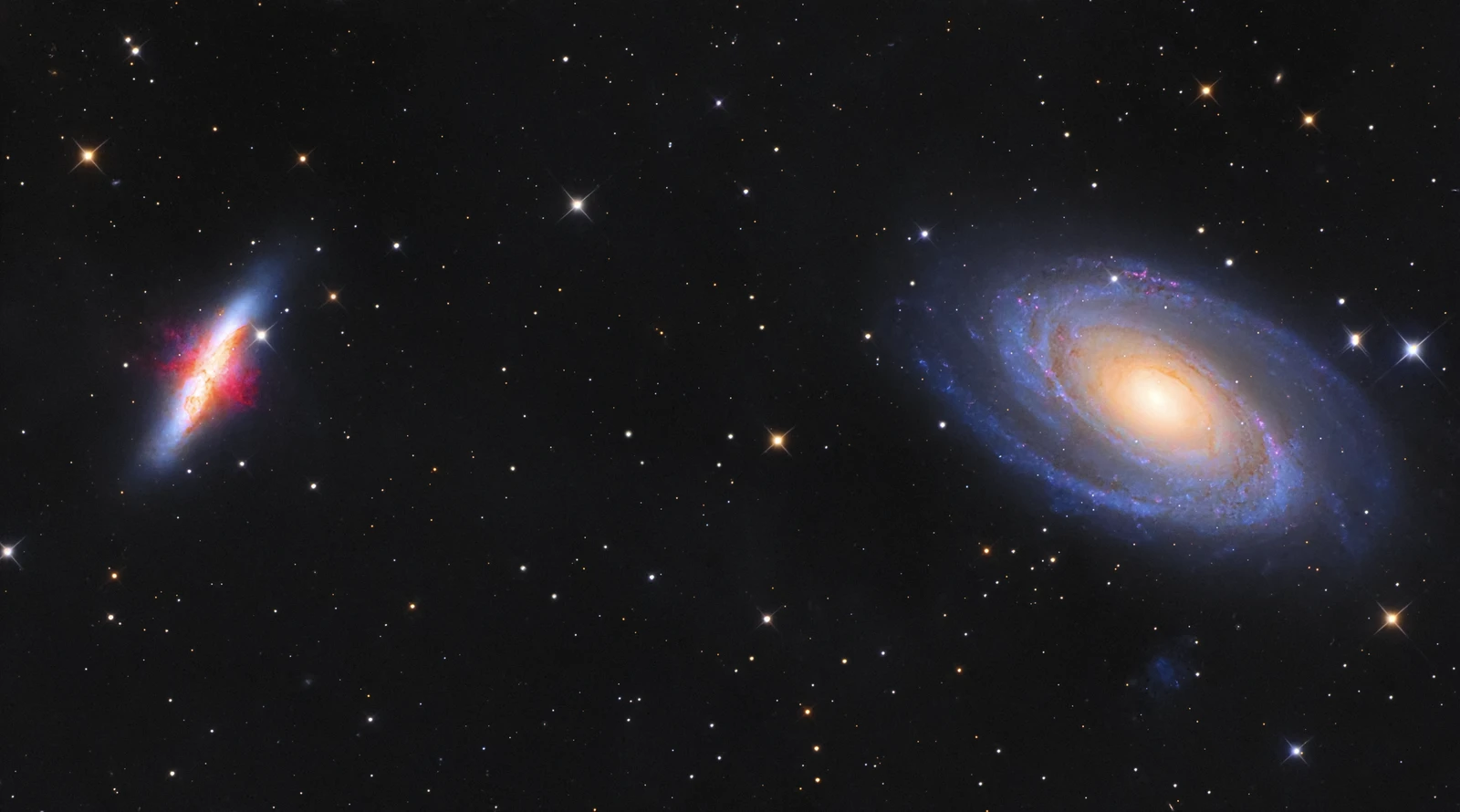M81 - M82 Bode & Cigar Galaxy