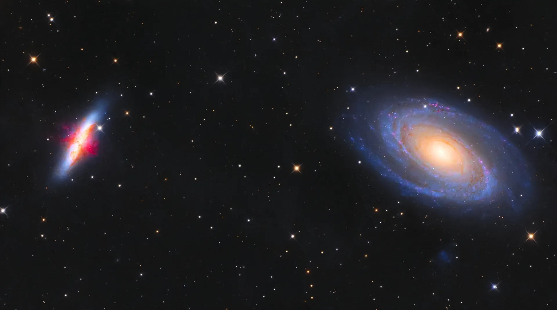 M81 - M82 Bode & Cigar Galaxy